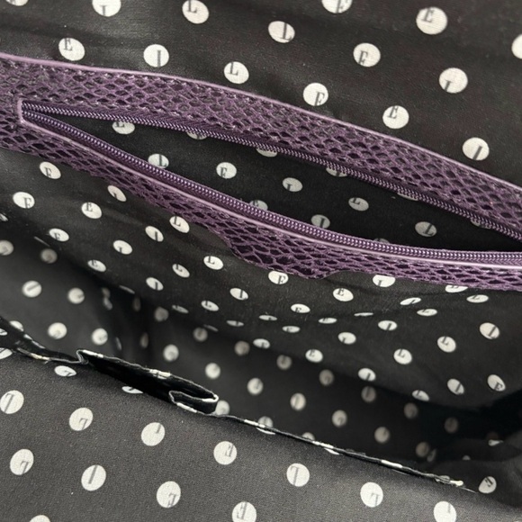 Elle Crossbody & Shoulder Bag Purple Snakeskin Kiss Lock – Y2K Vintage Style - Picture 7 of 12